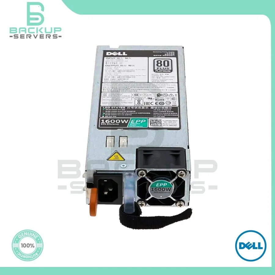 Блок питания Dell 1600W 80+ Platinum Hot-Swap Power Supply PowerEdge G14th G13th