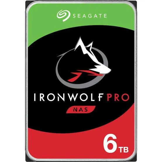 Жёсткий диск Seagate IronWolf Pro ST6000NE000 6TB 3.5" SATA 7200 RPM NAS 256MB H