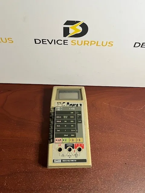 Мультиметр Vintage Fluke 8020 B Multimeter W/Leads