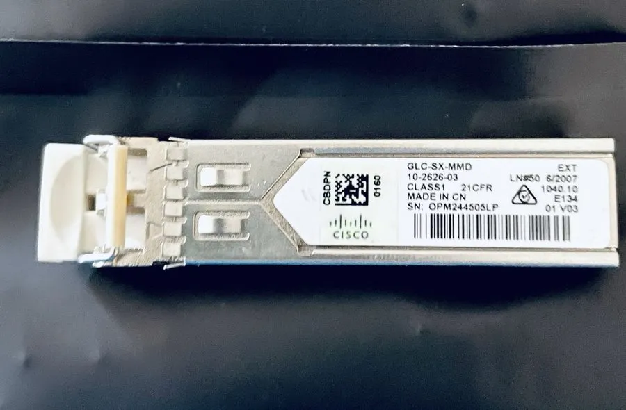 Трансивер Cisco GLC-SX-MMD 10-2626-03 SFP Transceiver Module W/ Hologram