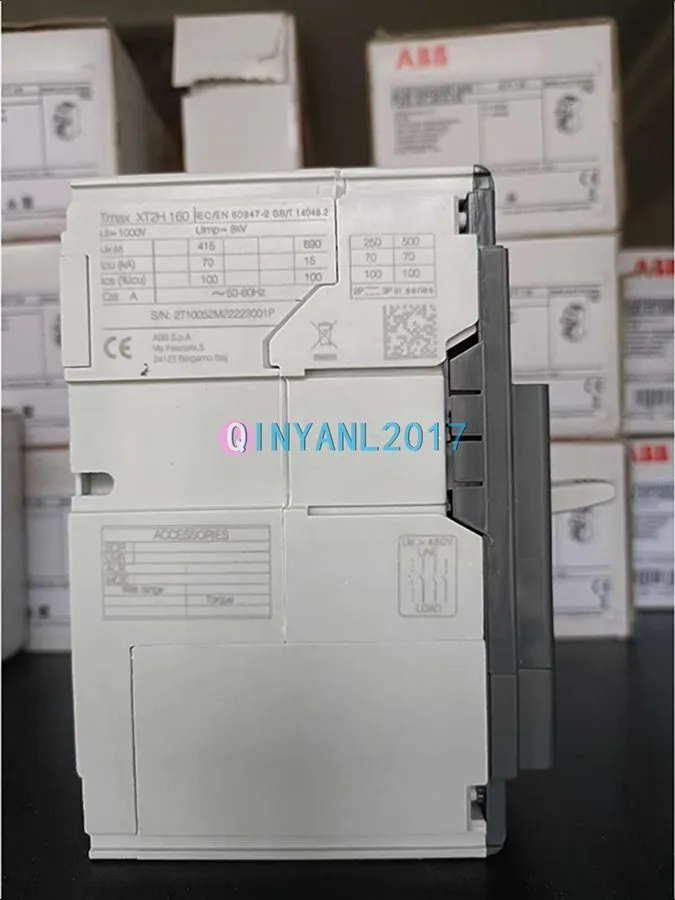 Автоматический выключатель ABB XT2H160 TMA80/800 FF 3P 80A ABB Tmax Molded Case