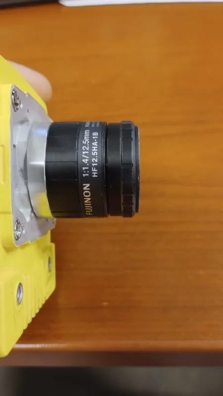 Камера машинного зрения Cognex IS7501M-340-50 with Fujinon lens HF12.5A-1B Machi — фото лота 2