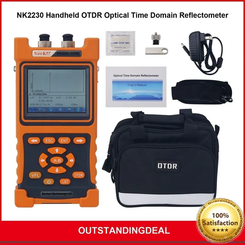 Тестер NK2230 OTDR Optical Time Domain Reflectometer 1310/1550nm 32/30db With VF