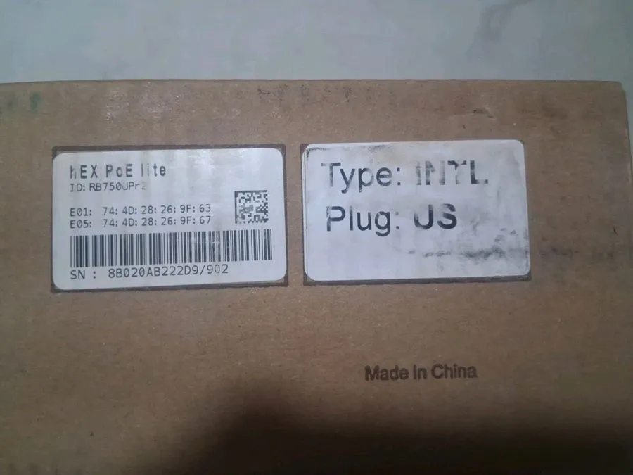 Маршрутизатор Mikrotik RB750UPr2 hEX RouterBOARD PoE Lite 5-Port Ethernet Router — фото лота 1