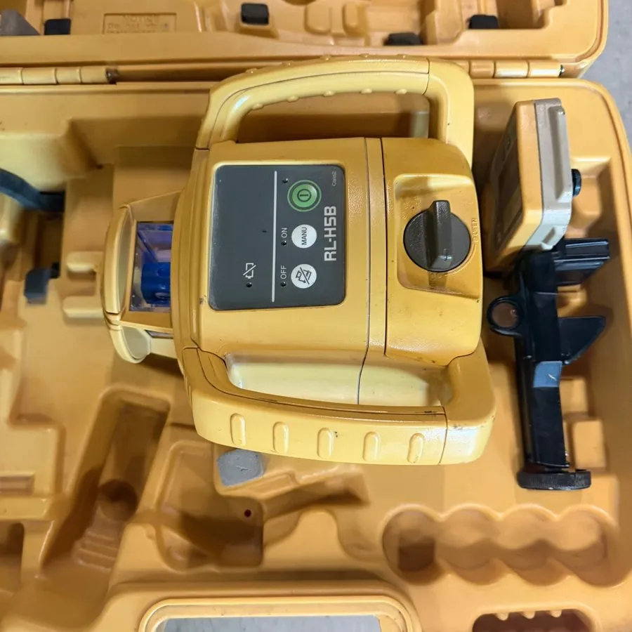 Нивелир Topcon RL-H5B Self-Leveling Rotary Laser Level with LS-80L Receiver — фото лота 1