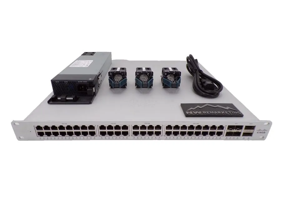 Коммутатор Cisco Meraki MS355-48X2 Multi-Gigabit Switch 24x 1Gbe, 24x mGbe, 4x 1