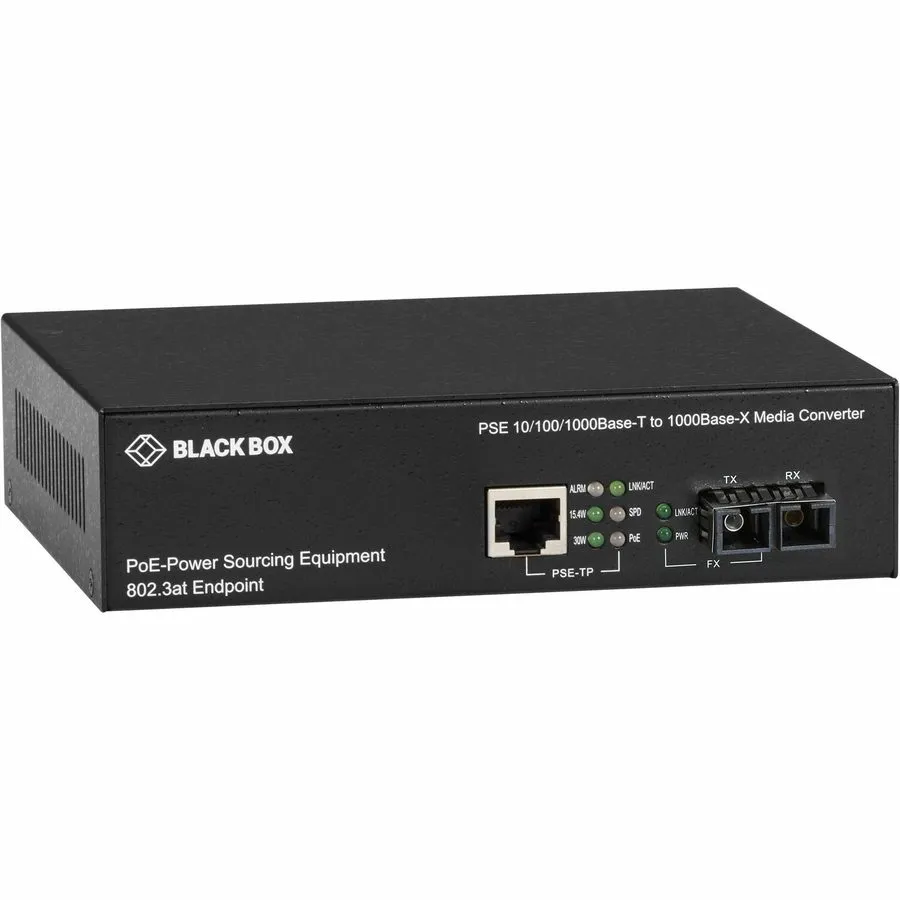 Медиаконвертер Black Box LPS500AMMSCR3 Transceiver/Media Converter