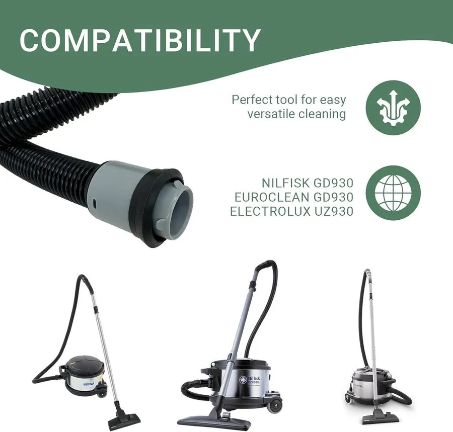 Складское оборудование Nilfisk 12041500 Plastic Vacuum Hose 6.5 ft w/ Curved Pla