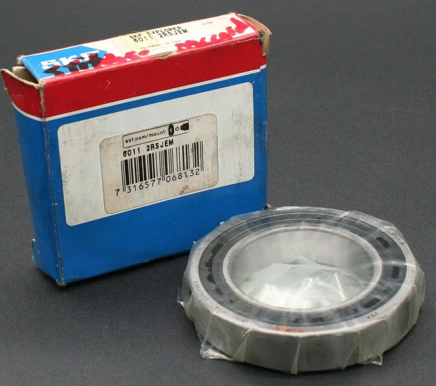 Подшипник One SKF 6006 2RS1/C3GJN Deep Groove Bearing Snap Ring 30 MM ID Argenti