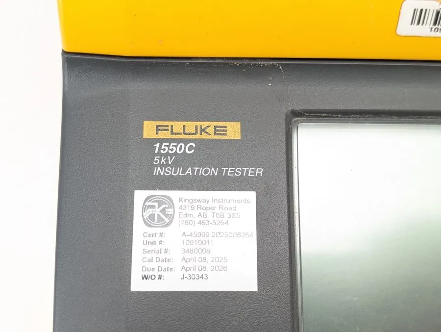 Тестер Fluke 1550C Megohmmeter/Insulation Resistance Tester, 5kV, 1 TΩ
