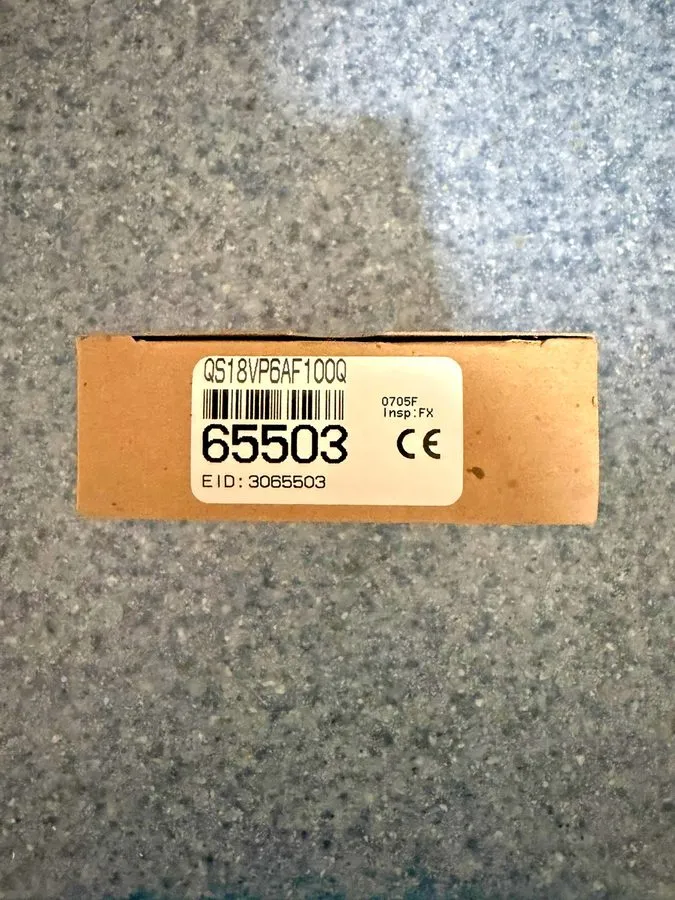 Фотоэлектрический датчик Banner QS18VP6AF100Q Photoelectric Sensor 1-100mm Range