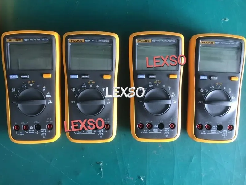 Мультиметр Fluke digital multimeter 15B+instrument automatic range AC/DC 1000V v