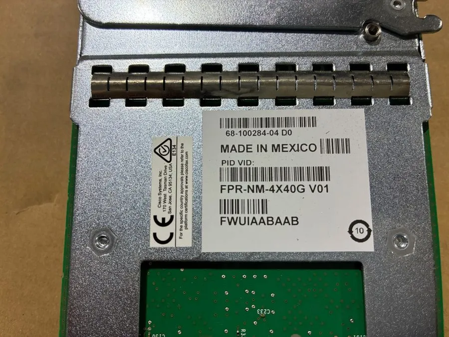 Оптический модуль Cisco FPR-NM-4X40G 4-Port 40Gbe High-Speed Network Interface M