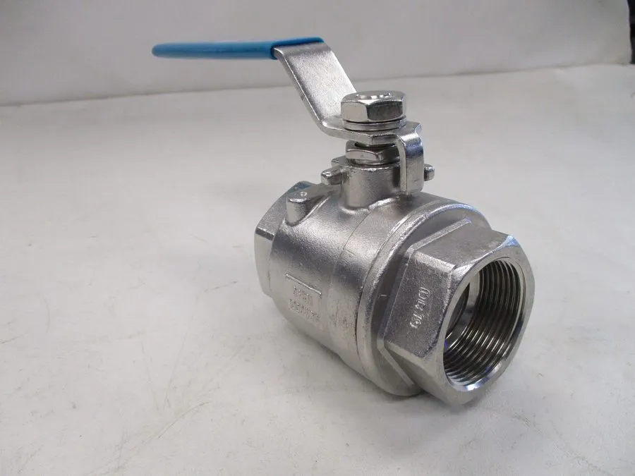 Клапан 1-1/2" Stainless Steel Ball Valve Body Full Port, 1000WOG — фото лота 1