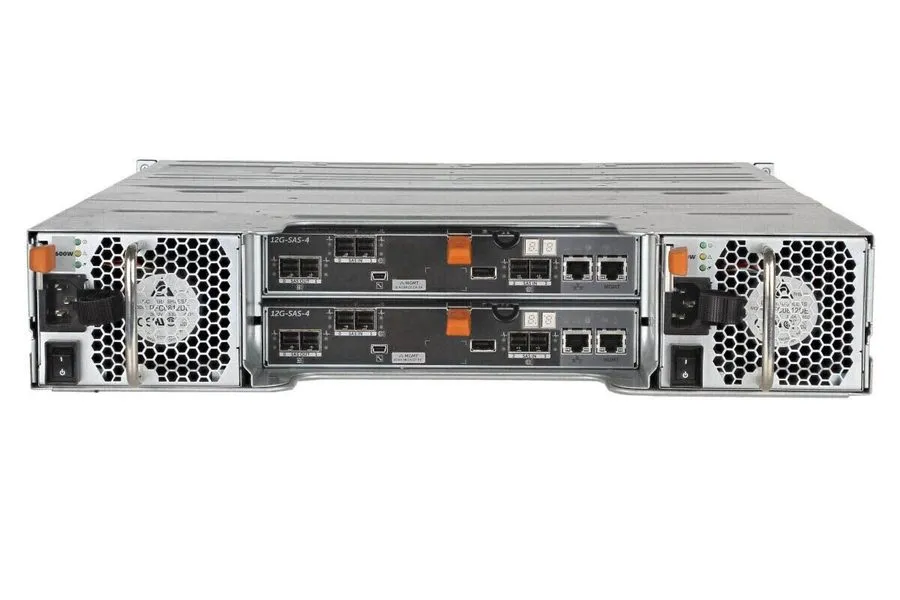 Сервер Dell PowerVault MD3400 Storage 12x 3.5" bays 2x 12G-SAS-4 Controller 2x 6