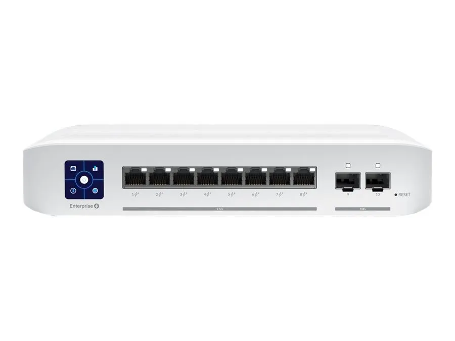 Коммутатор UNIFI Enterprise 8 PoE 8-port, Layer 3 switch USW-Enterprise-8-PoE