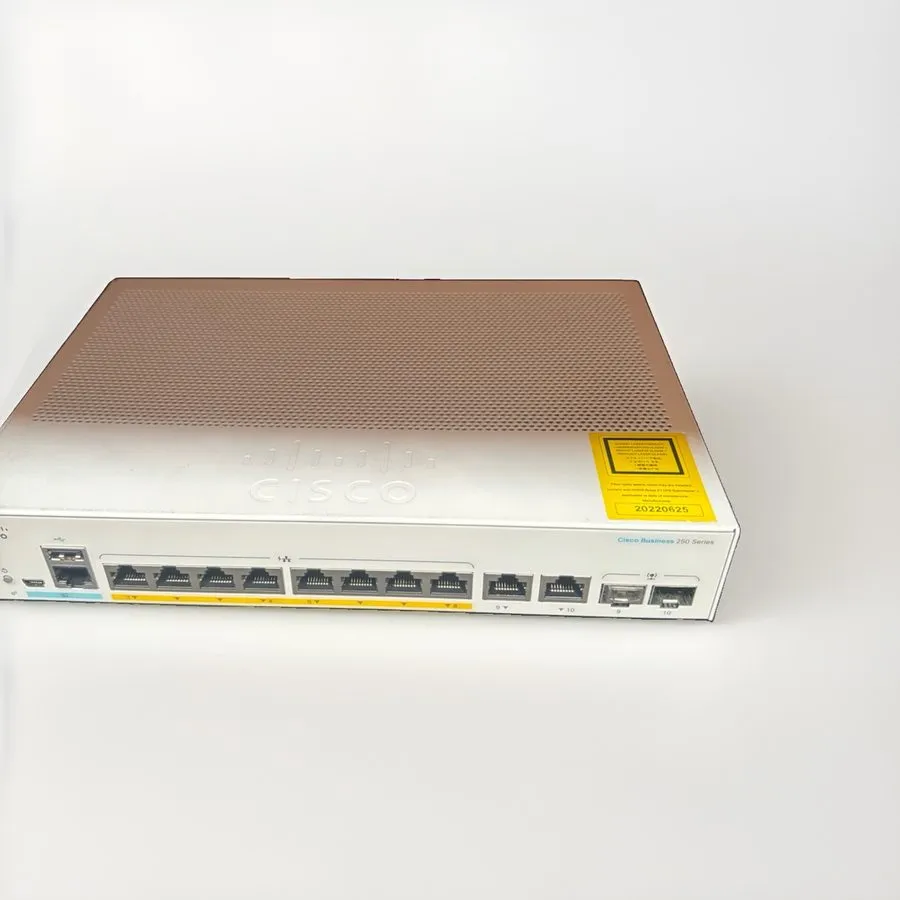 Коммутатор Cisco CBS250-8T-E-2G (EU) Business 8-Port Gigabit Smart Managed Switc — фото лота 1