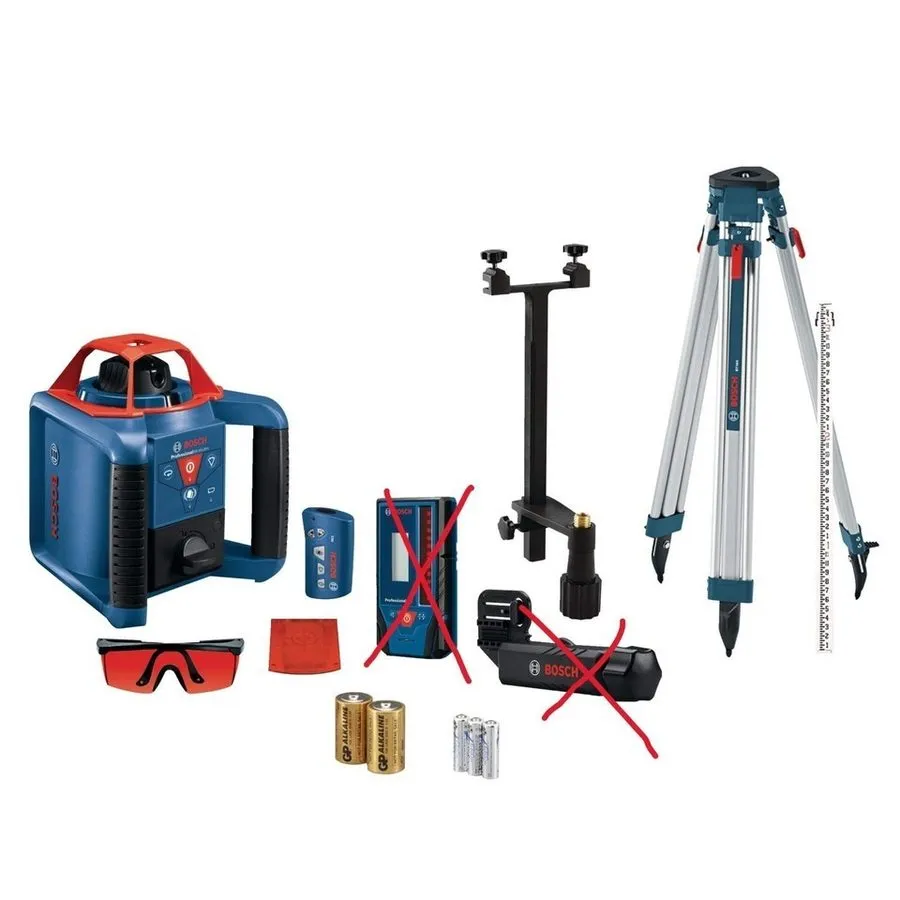 Геодезический прибор BOSCH GRL900-20HVK Rotary Laser Kit,5/8-11 Thread Size 494R
