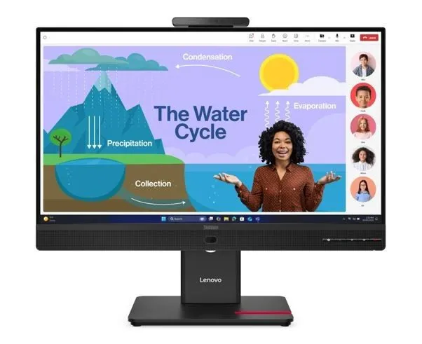 Монитор Lenovo ThinkVision T24D-4v 24" Class Webcam Full HD LED Monitor 16:9 23.