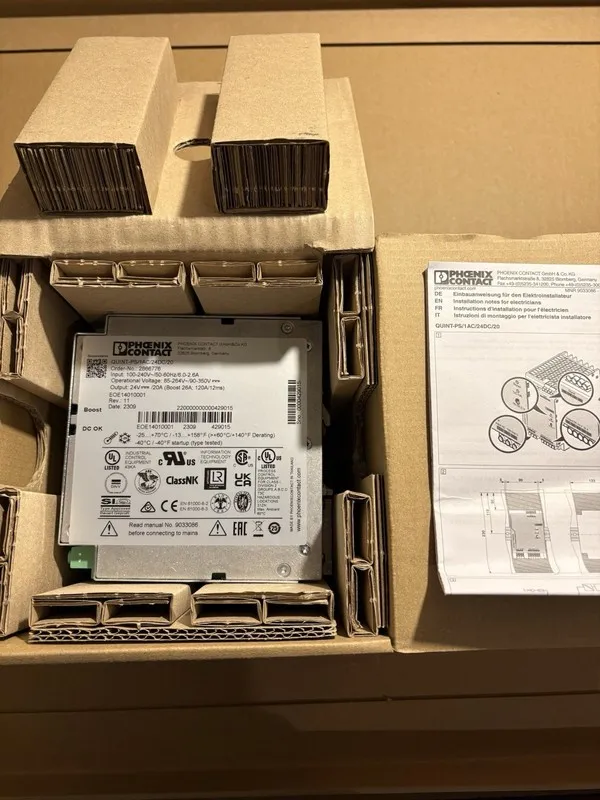 Блок питания Phoenix Contact QUINT-PS Power Supply Unit 1AC/24DC/20V 2866776