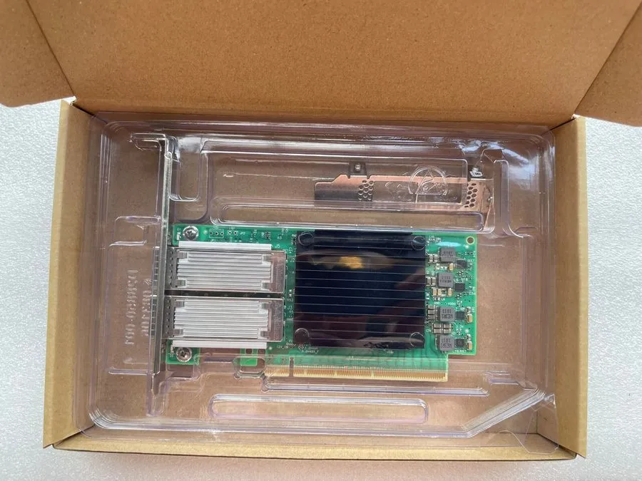 GPU-ускоритель Dell 540-BCIU 71C1T Mellanox CX516A ConnectX-5 Dual Port 100GB Ad — фото лота 2
