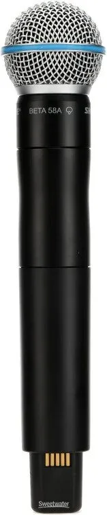 Радиосистема Shure QLXD2/BETA58A Wireless Handheld Microphone Transmitter V50 Ba — фото лота 1
