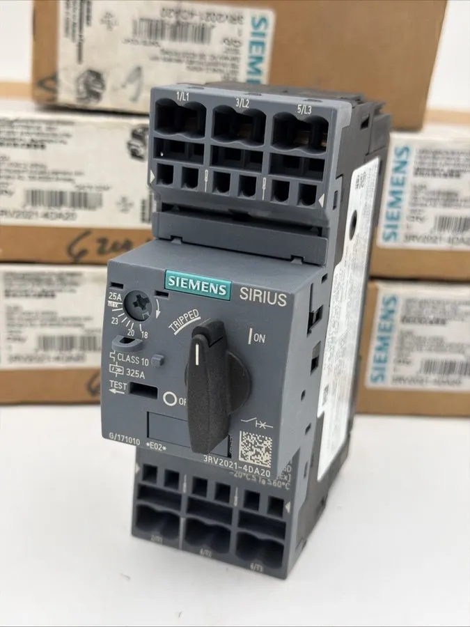Автоматический выключатель SIEMENS 3RV2021-4DA20 SIRIUS MOTOR PROTECTION CIRCUIT