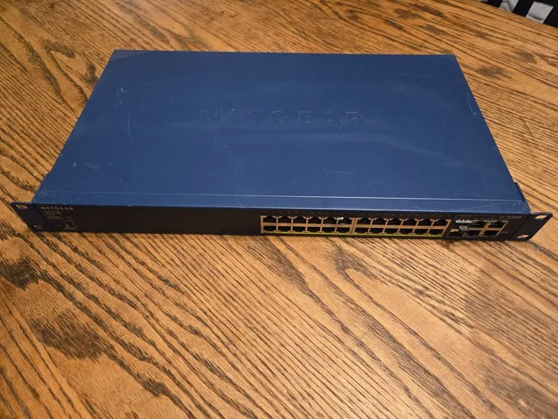 Коммутатор Netgear Prosafe FS728TPv2 24-Port PoE Smart Ethernet Switch Rackmount