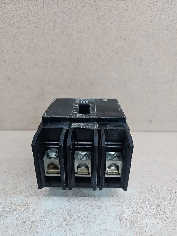 Автоматический выключатель Siemens BQD BQD3100 3 Pole 100 Amp 480V Circuit Break — фото лота 2