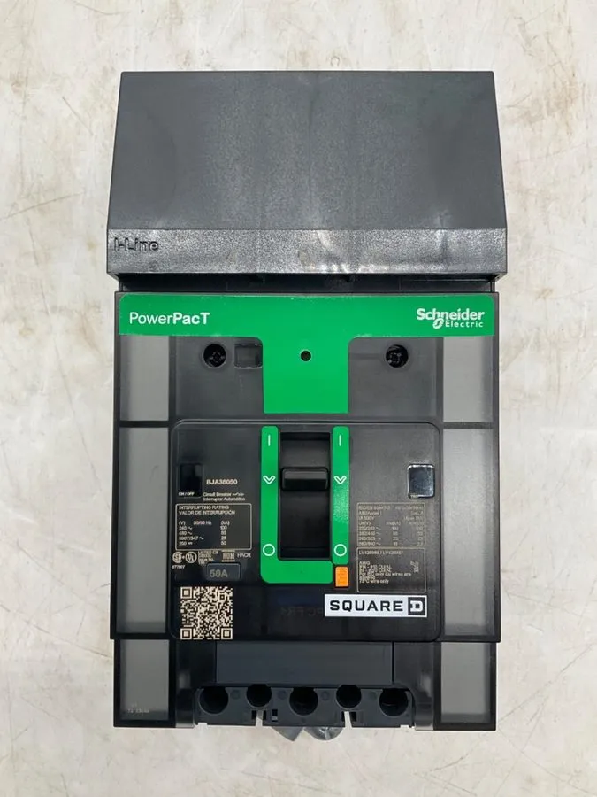 Автоматический выключатель SQUARE D BJA36050 POWERPACT CIRCUIT BREAKER I-LINE 3P