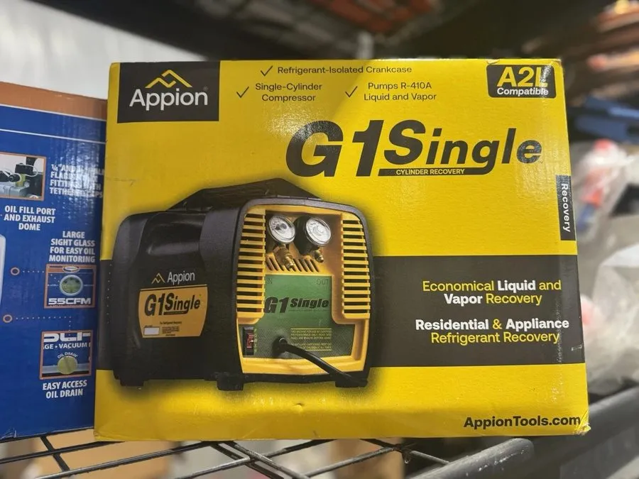 Станция обслуживания кондиционеров Appion G1SINGLE 115 Vac Refrigerant Recovery