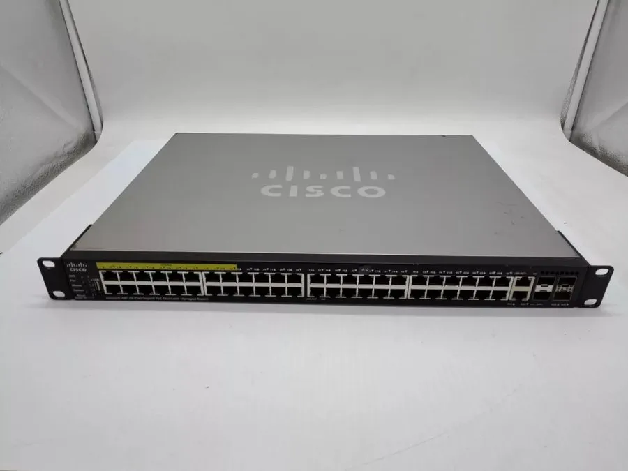 Коммутатор Cisco SG550X-48P-K9 48 Port PoE SFP 10GB Stackable Managed Switch w2 