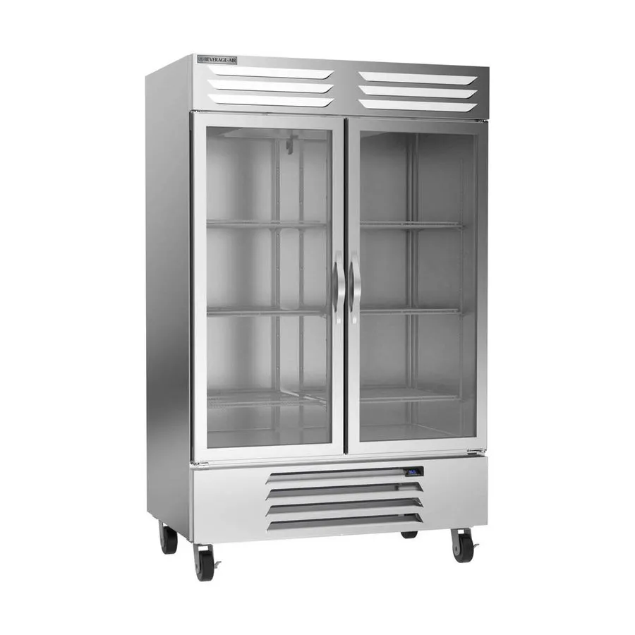Холодильный шкаф Beverage Air RB49HC-1G 52" Two-Section Reach-In Refrigerator w/ — фото лота 1