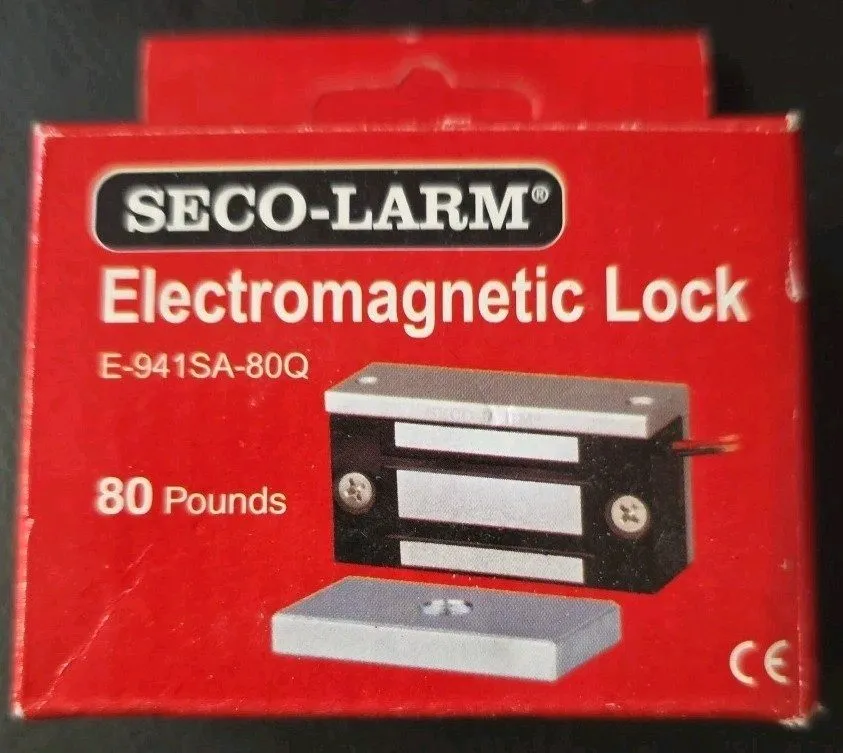Оборудование видеонаблюдения Seco-Larm Electromagnetic Lock 80lb Capacity Tool S