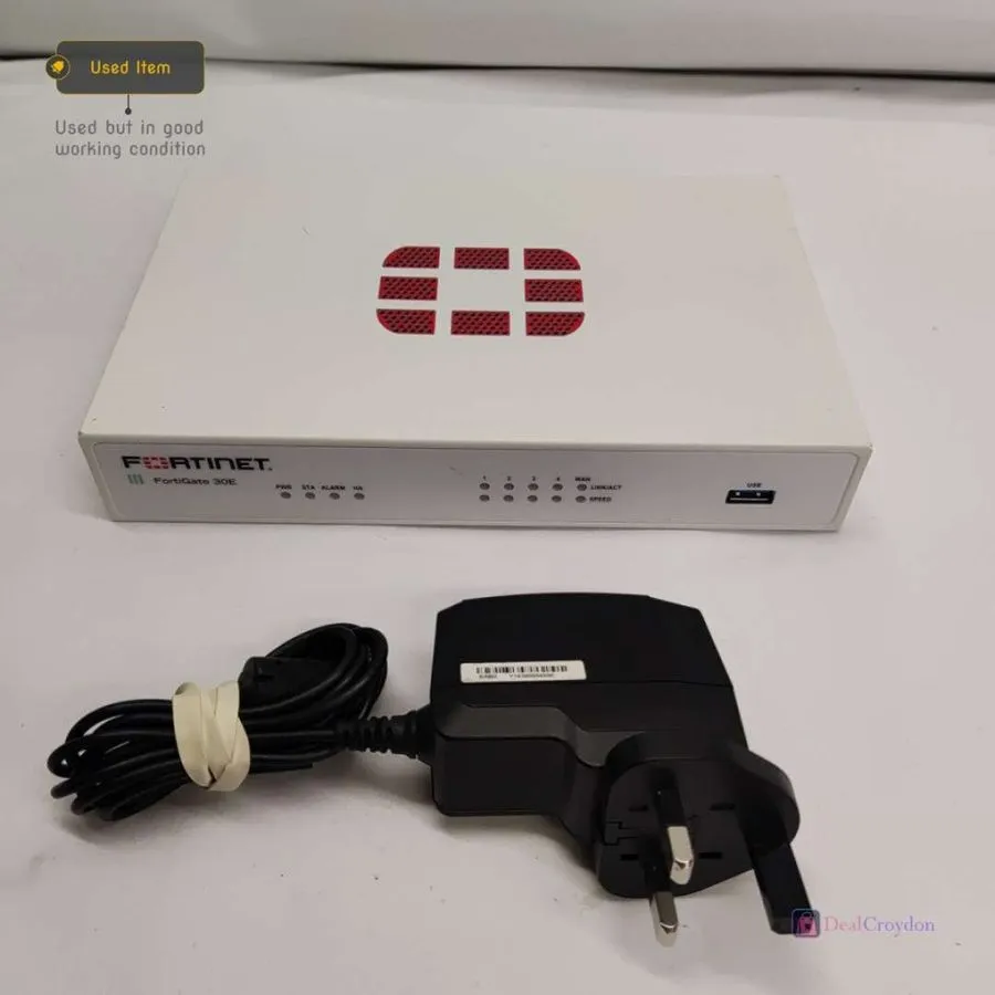 Межсетевой экран FORTINET FortiGate 30E Network Security/Firewall Appliance