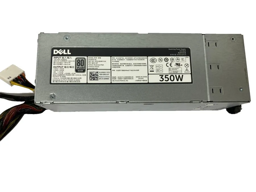 Блок питания POWER SUPPLY 350W DELL POWEREDGE SERVER T320 T420 DF83C 8M7N4 DH350 — фото лота 2