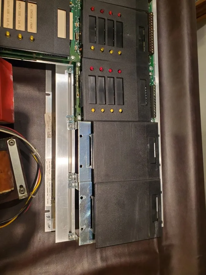 Плата simplex fire alarm 4002 -8001 cpu main board assembly 562-909 — фото лота 1