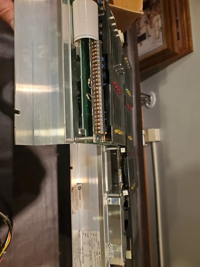 Плата simplex fire alarm 4002 -8001 cpu main board assembly 562-909 — фото лота 2