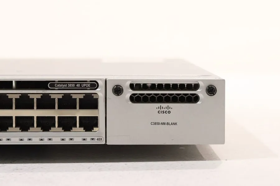 Коммутатор Cisco WS-C3850-48U-S 48-Port UPoE Switch w/ C850-NM-2-10G & Dual 1100