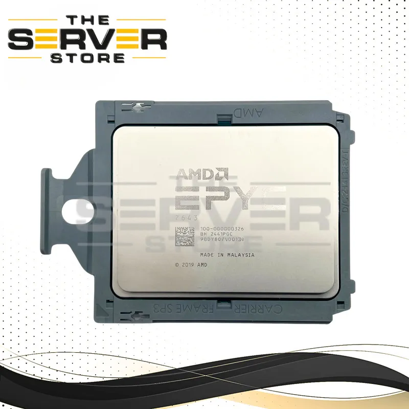 Процессор AMD EPYC 7643 48-Core 2.30GHz 225W 256MB SP3 Unlocked CPU 100-00000032