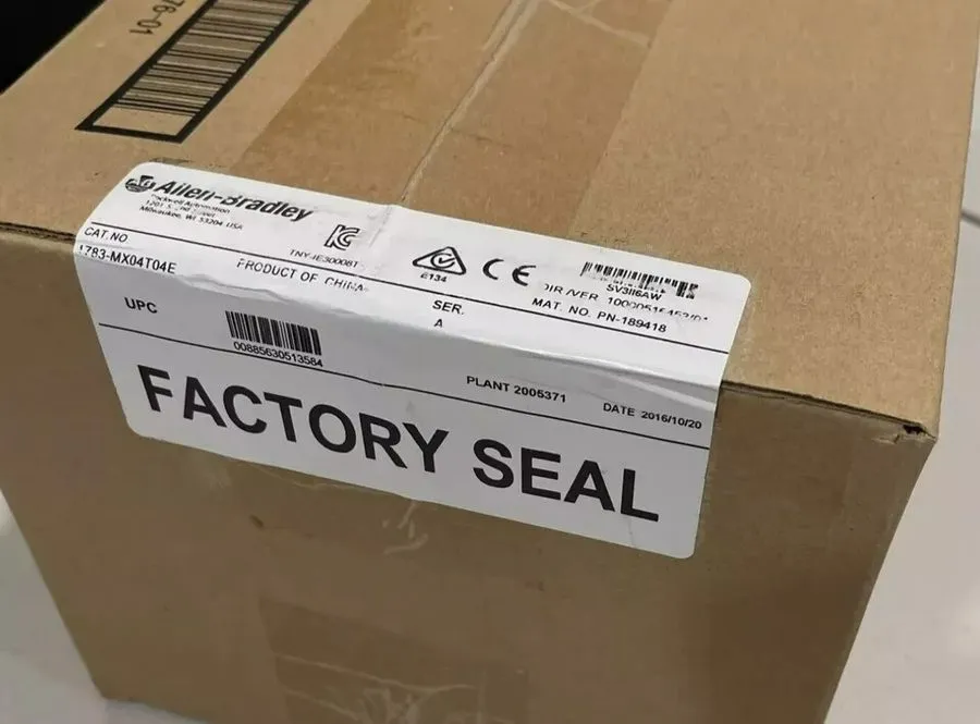Коммутатор Allen-Bradley 1783-MX04T04E Ser A Managed Ethernet Switch Stratix 800 — фото лота 1