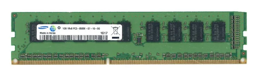 Сервер Server Storage Hynix 2GB DDR3 2Rx8 1066MHz PC3-8500E ECC UNBUFF