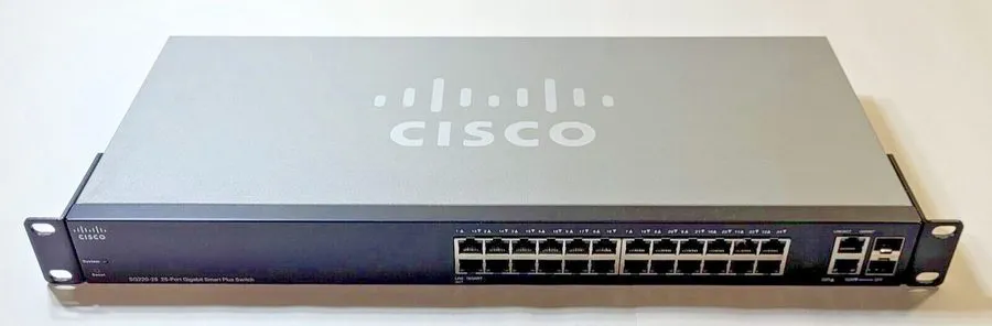 Коммутатор Cisco SG220-26 26-Port Gigabit Smart Plus Switch w/ Power Cord