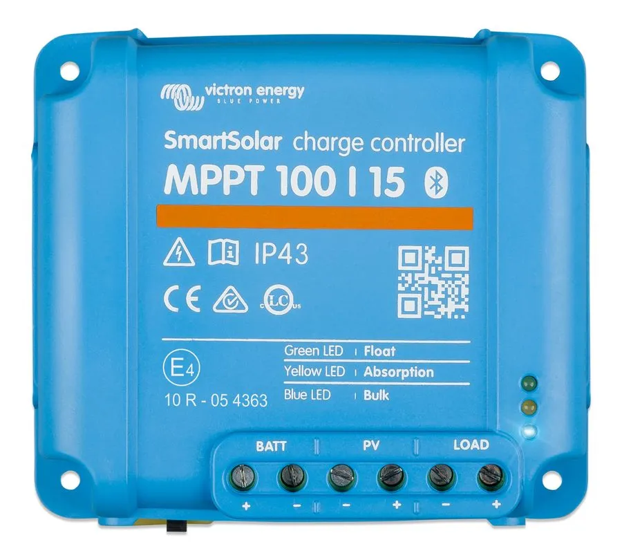 Аккумулятор Victron SmartSolar MPPT Charge Controller 100V 15AMP SCC110015060R