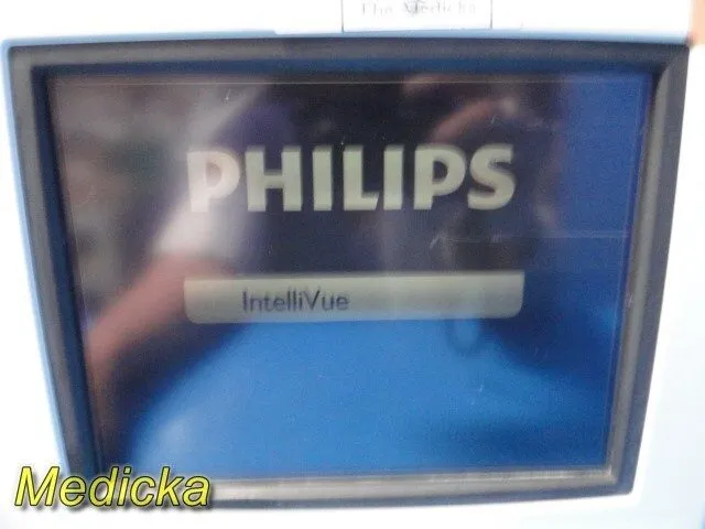 Монитор пациента 2009 Philips MP5 865024 (M8105A) Multi-parameter Monitor W/ Lea