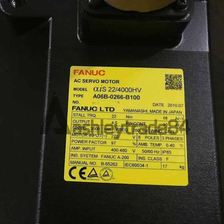 Серводвигатель A06B-0266-B100 Fanuc AC Servo Motor