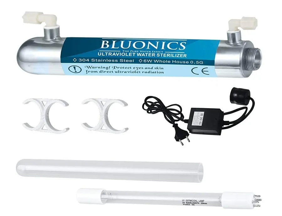 Насос 6 Stage 100GPD Alkaline RO Reverse Osmosis Drinking Water Filter System