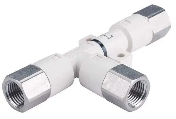 Вакуумный эжектор Smc Zh20dla-03-04-04 Vacuum Ejector, Inline, Body, 3/8 Bspt