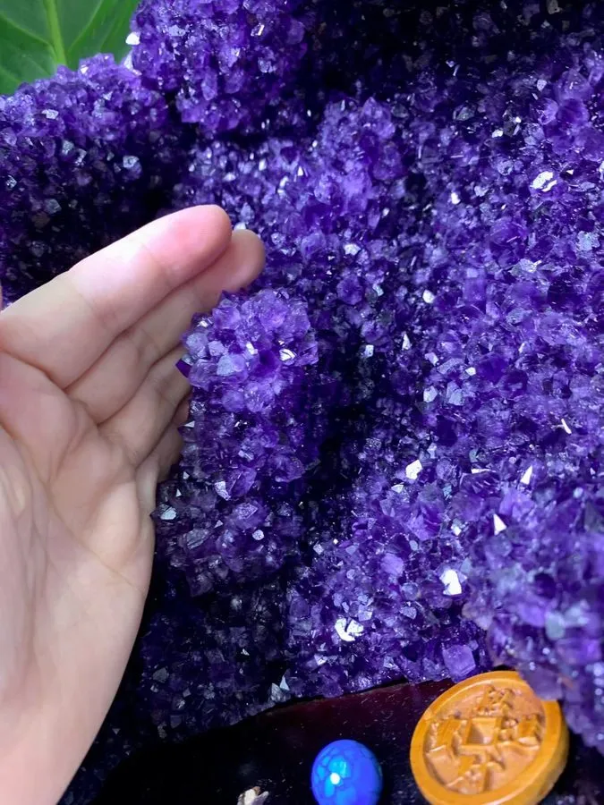 Лабораторный прибор 30.14LB TOP Natural amethyst geode quartz cluster crystal ca