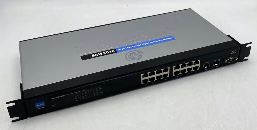 Коммутатор Linksys Cisco SRW2016 V1.3 16-Port Gigabit Switch with Webview